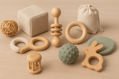 Jouets sensoriels et d’exploration - Nid’Éveil