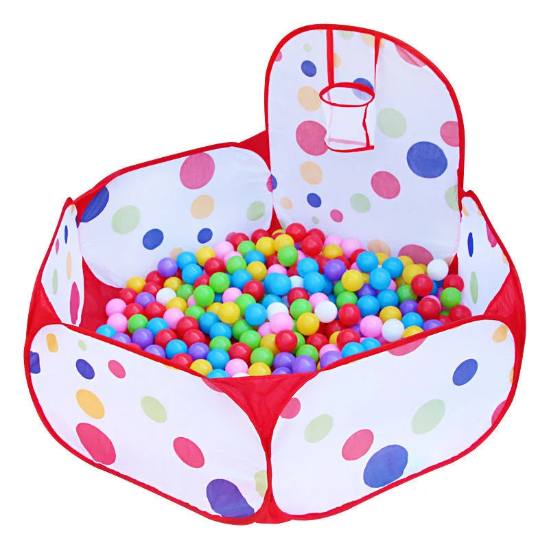 Piscine à Balles Bébé – Aire de Jeu Pliable et Colorée pour l’Éveil et la Motricité - Nid’Éveil