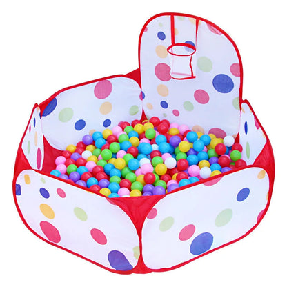 Piscine à Balles Bébé – Aire de Jeu Pliable et Colorée pour l’Éveil et la Motricité - Nid’Éveil