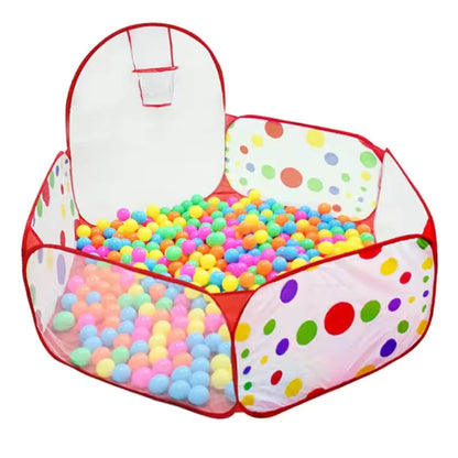 Piscine à Balles Bébé – Aire de Jeu Pliable et Colorée pour l’Éveil et la Motricité - Nid’Éveil