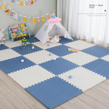 Tapis d’Éveil Bébé en Mousse – Dalles Puzzle Antidérapantes Nid’Éveil