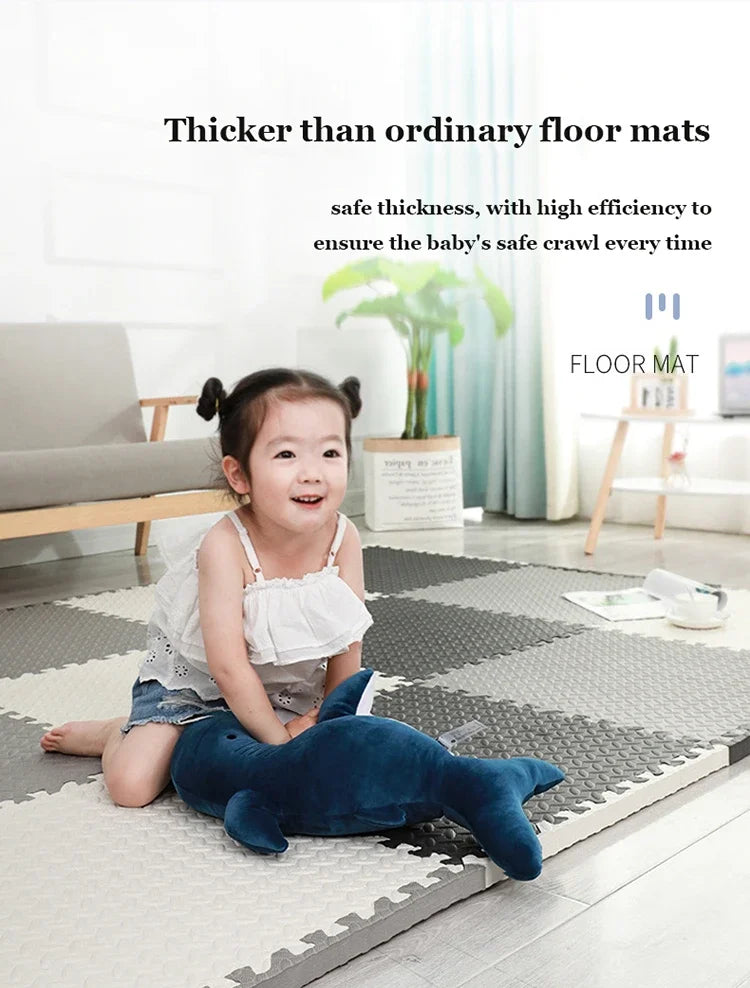 Tapis d’Éveil Bébé en Mousse – Dalles Puzzle Antidérapantes Nid’Éveil