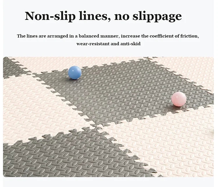 Tapis d’Éveil Bébé en Mousse – Dalles Puzzle Antidérapantes Nid’Éveil