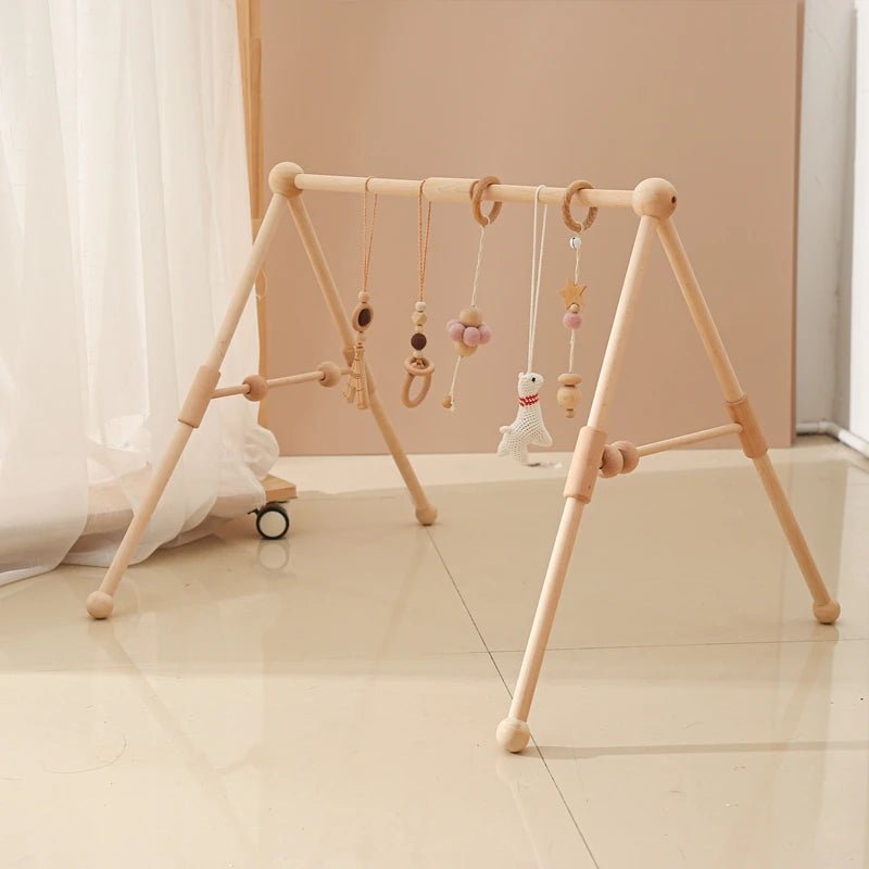 Arche d’Éveil en Bois Naturel – Jouet Montessori pour Bébé - Nid’Éveil