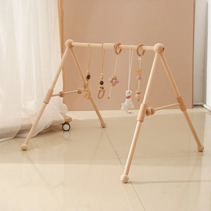 Arche d’Éveil en Bois Naturel – Jouet Montessori pour Bébé - Nid’Éveil