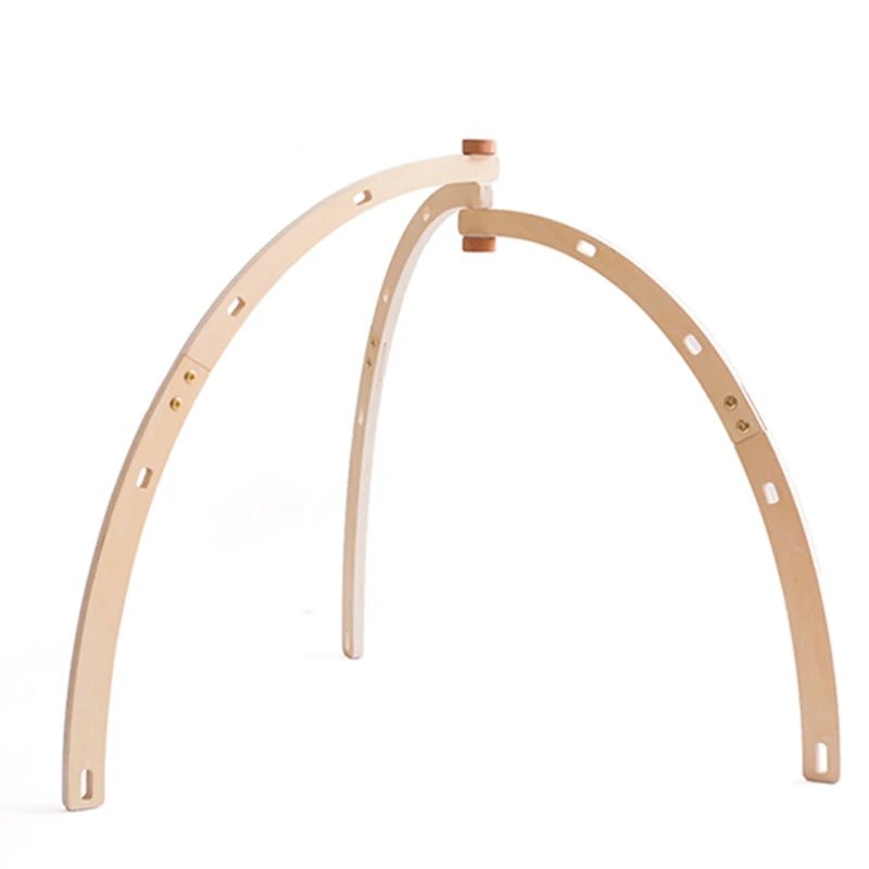 Arche d’Éveil en Bois Naturel – Jouet Montessori pour Bébé - Nid’Éveil
