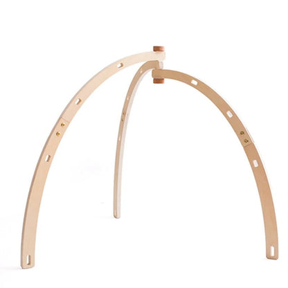 Arche d’Éveil en Bois Naturel – Jouet Montessori pour Bébé - Nid’Éveil