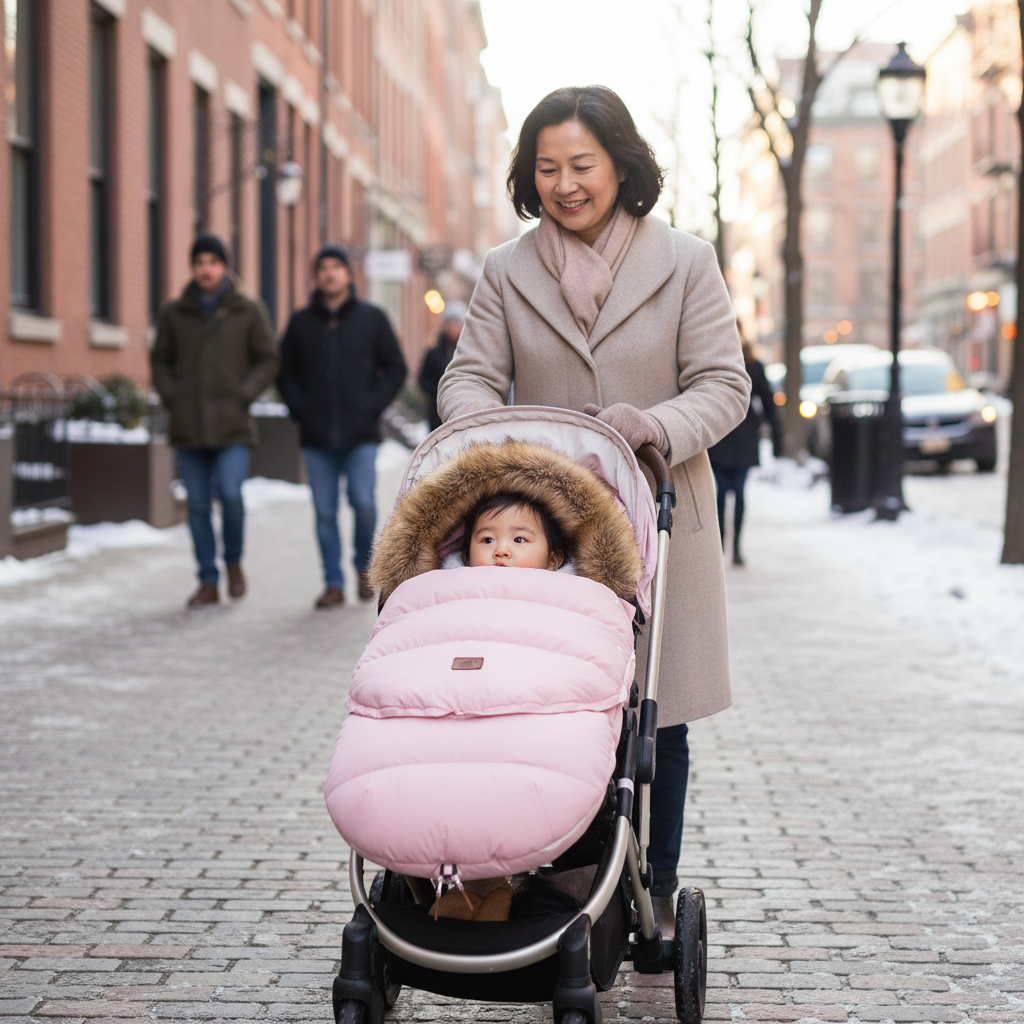 Moment multigénérationnel - grand-mère et petite-fille en ville