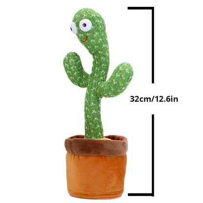 Cactus dansant musical LED parlant et répétant – Jouet interactif pour bébé et enfant - Nid’Éveil