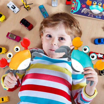 Crabe Danseur Musical Bébé – Jouet Interactif Rechargeable - Nid’Éveil