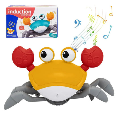 Crabe Danseur Musical Bébé – Jouet Interactif Rechargeable - Nid’Éveil