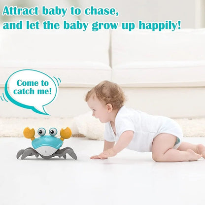 Crabe Danseur Musical Bébé – Jouet Interactif Rechargeable - Nid’Éveil