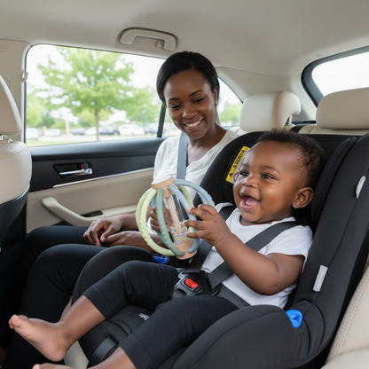 Hochet bébé en bois et silicone – Jouet d’éveil sensoriel avec billes colorées, facile à saisir - Nid’Éveil