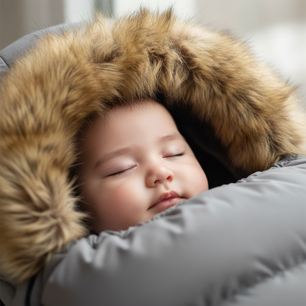 Focus sur le confort et la douceur de la fourrure - met en avant la qualité premium