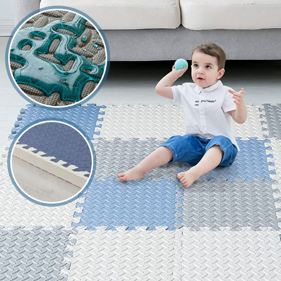 Tapis d’Éveil Bébé en Mousse – Dalles Puzzle Antidérapantes Nid’Éveil - Nid’Éveil