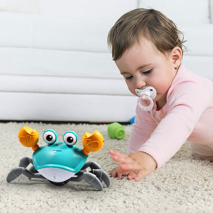 Crabe Danseur Musical Bébé – Jouet Interactif Rechargeable - Nid’Éveil