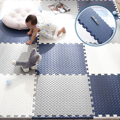Tapis d’Éveil Bébé en Mousse – Dalles Puzzle Antidérapantes Nid’Éveil - Nid’Éveil