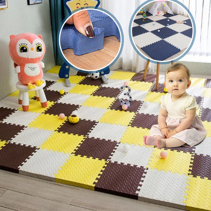 Tapis d’Éveil Bébé en Mousse – Dalles Puzzle Antidérapantes Nid’Éveil - Nid’Éveil