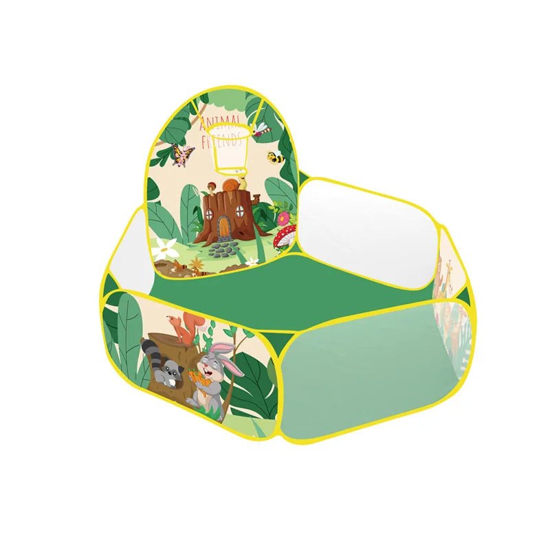 Piscine à Balles Bébé – Aire de Jeu Pliable et Colorée pour l’Éveil et la Motricité - Nid’Éveil