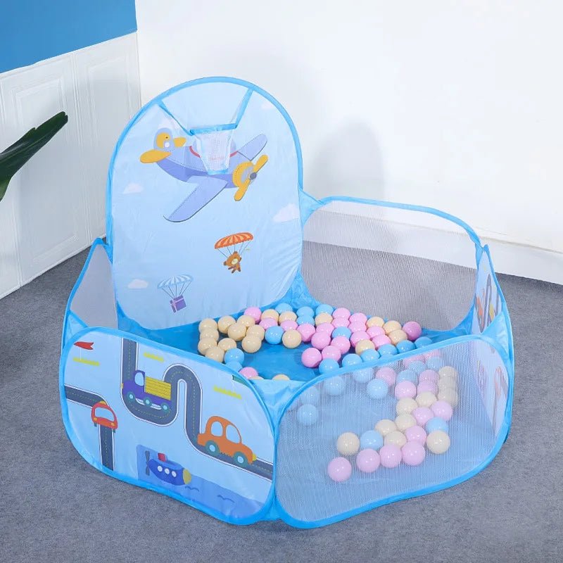 Piscine à Balles Bébé – Aire de Jeu Pliable et Colorée pour l’Éveil et la Motricité - Nid’Éveil