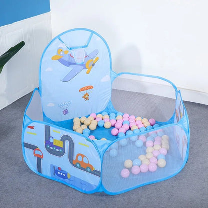 Piscine à Balles Bébé – Aire de Jeu Pliable et Colorée pour l’Éveil et la Motricité - Nid’Éveil