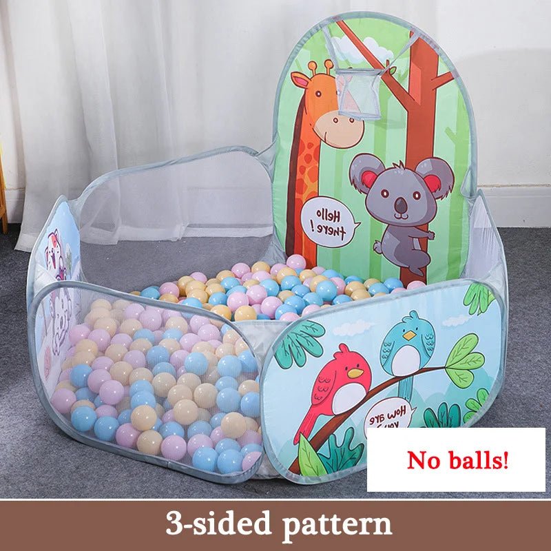 Piscine à Balles Bébé – Aire de Jeu Pliable et Colorée pour l’Éveil et la Motricité - Nid’Éveil