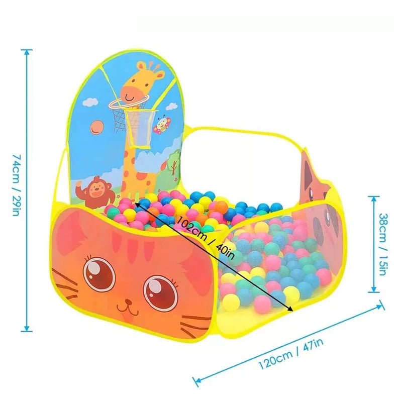 Piscine à Balles Bébé – Aire de Jeu Pliable et Colorée pour l’Éveil et la Motricité - Nid’Éveil
