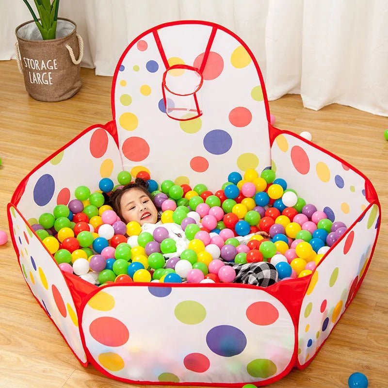 Piscine à Balles Bébé – Aire de Jeu Pliable et Colorée pour l’Éveil et la Motricité - Nid’Éveil