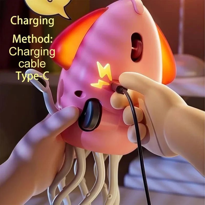 Poulpe dansant lumineux et musical pour bébé – Jouet interactif avec LED - Nid’Éveil