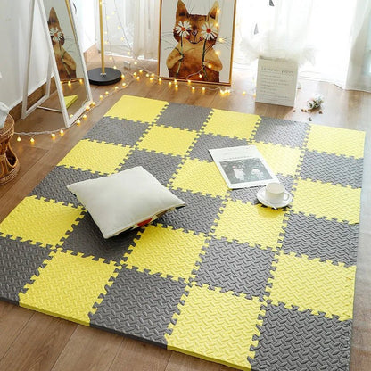 Tapis d’Éveil Bébé en Mousse – Dalles Puzzle Antidérapantes Nid’Éveil - Nid’Éveil