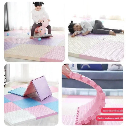 Tapis d’Éveil Bébé en Mousse – Dalles Puzzle Antidérapantes Nid’Éveil - Nid’Éveil