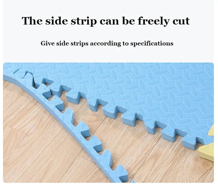 Tapis d’Éveil Bébé en Mousse – Dalles Puzzle Antidérapantes Nid’Éveil - Nid’Éveil