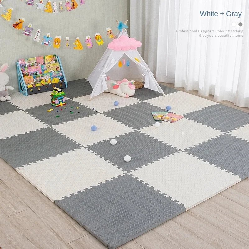 Tapis d’Éveil Bébé en Mousse – Dalles Puzzle Antidérapantes Nid’Éveil - Nid’Éveil