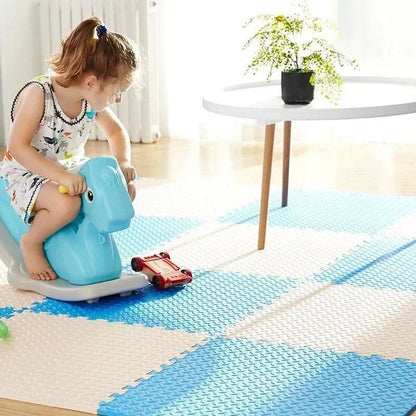 Tapis d’Éveil Bébé en Mousse – Dalles Puzzle Antidérapantes Nid’Éveil - Nid’Éveil