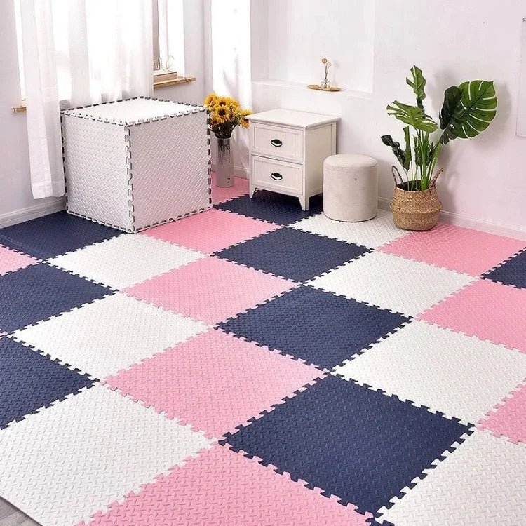 Tapis d’Éveil Bébé en Mousse – Dalles Puzzle Antidérapantes Nid’Éveil - Nid’Éveil