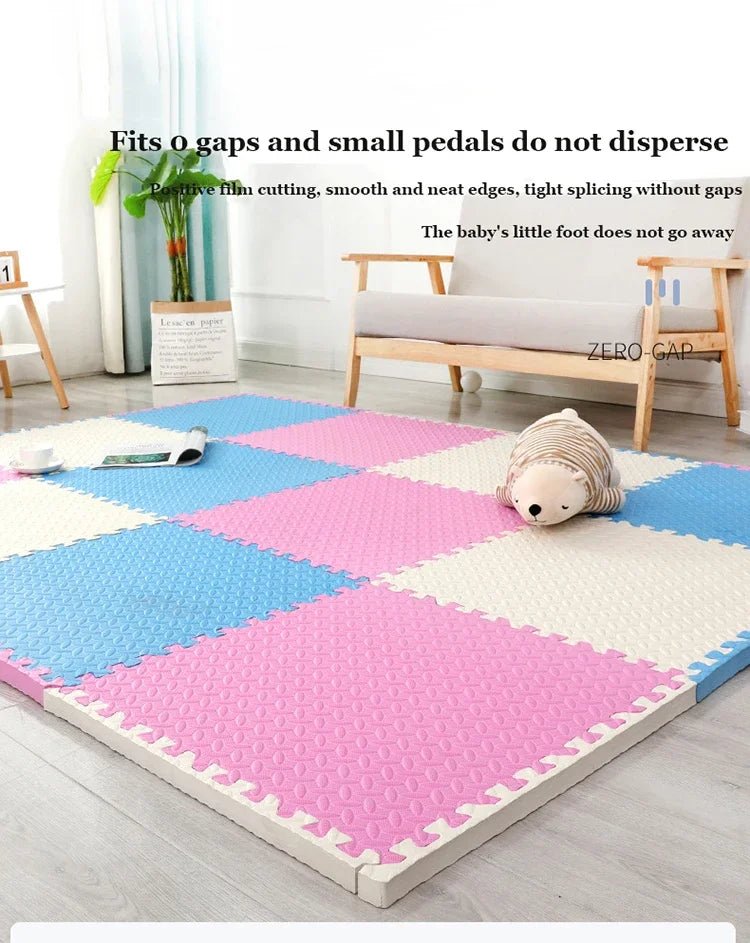 Tapis d’Éveil Bébé en Mousse – Dalles Puzzle Antidérapantes Nid’Éveil - Nid’Éveil