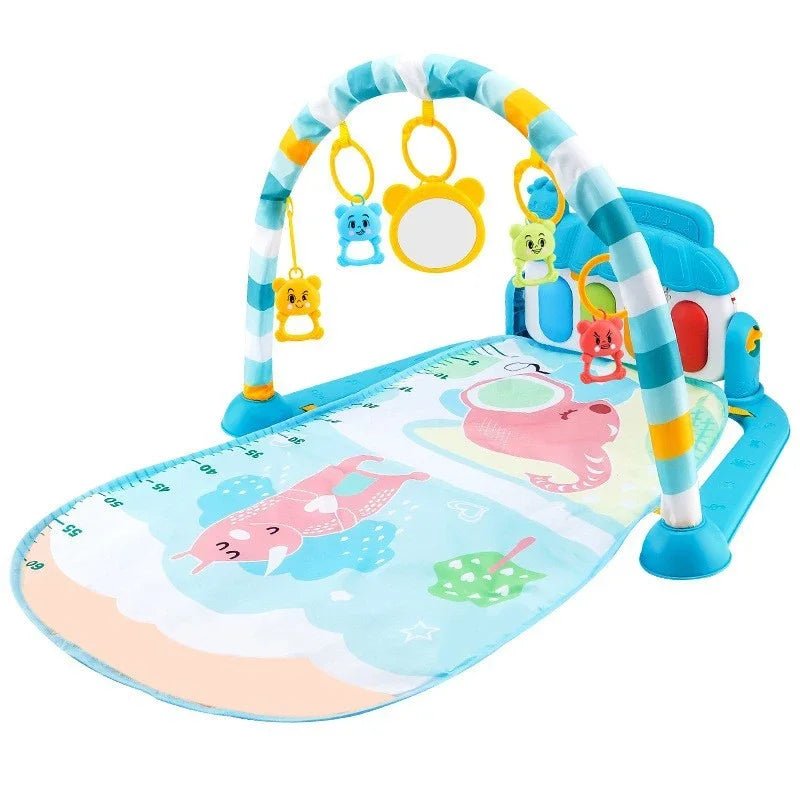 Tapis d’éveil musical avec piano lumineux et arches de jeux – Jouet interactif bébé - Nid’Éveil